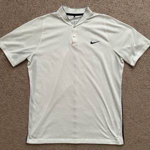 Nike Golf Tiger Woods Collection Dri-Fit Blade Polo Size M